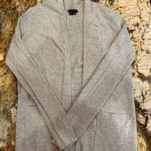Theory Light Grey Cardigan size XS